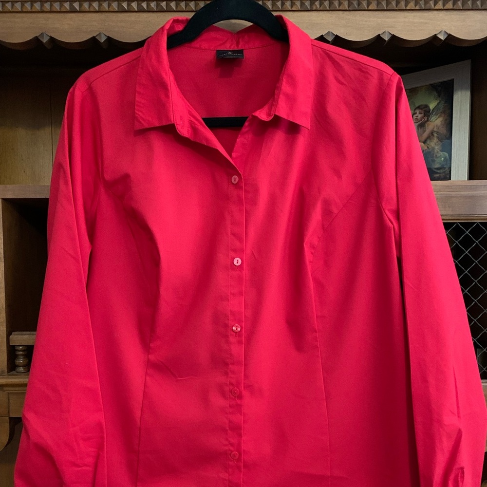 NWOT Long sleeved button up dress shirt.